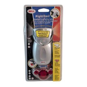 Bell Bike Night Trail Headlight & Safety Light LED w/Bracket 2004